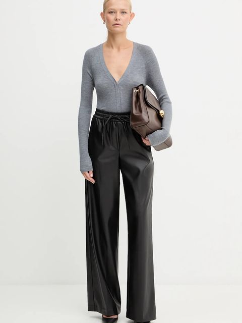 BOSS kardigan wełniany damski kolor szary lekki 50544904 - zdjęcie produktu nr 2