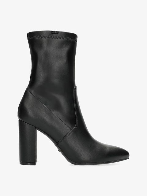 Mexx botki SANNA INDY damskie kolor czarny na słupku lekko ocieplone MI001706953W - zdjęcie produktu nr 1