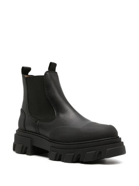 GANNI leather Chelsea boots - Black - zdjęcie produktu nr 2
