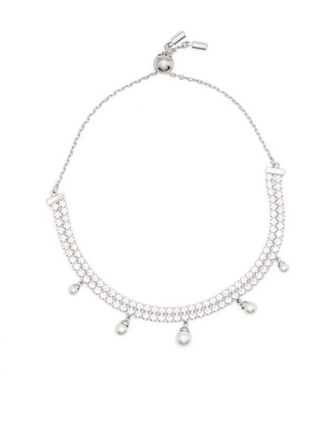 Swarovski pearl-embellished bracelet - Silver - zdjęcie produktu nr 1