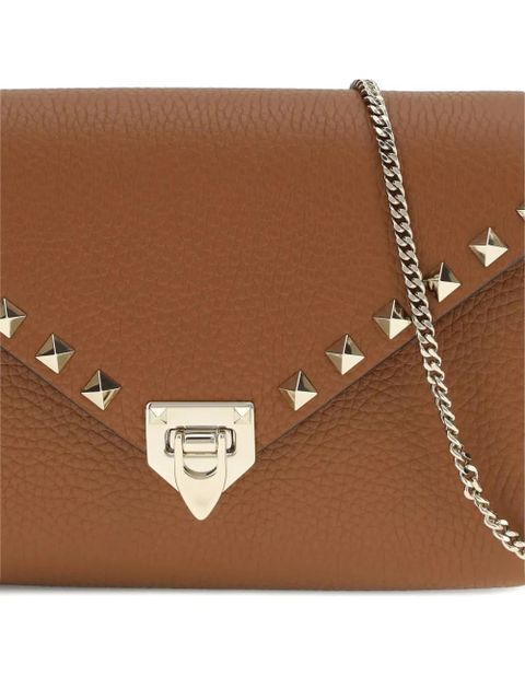 Valentino Garavani signature Rockstud-embellishment mini bag - Brown