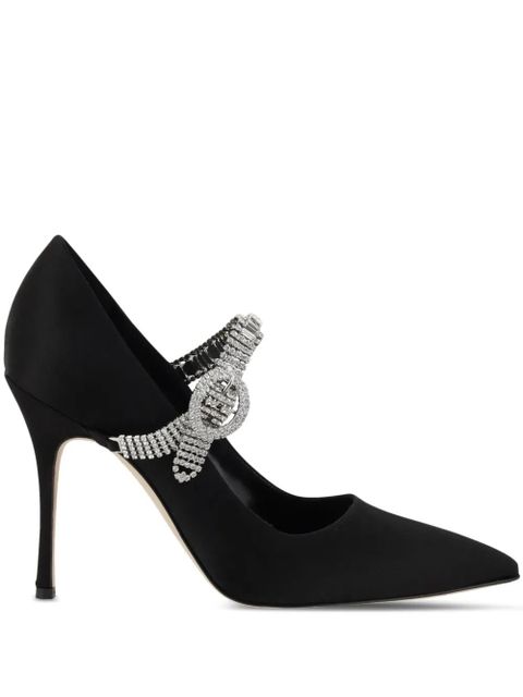 Manolo Blahnik embellished pumps - Black - zdjęcie produktu nr 1