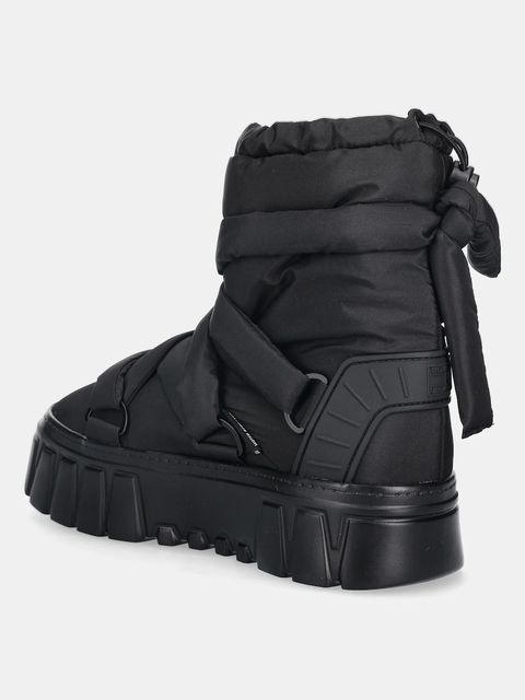 Tommy Jeans śniegowce TJW CHUNKY SNOW BOOT NYLON kolor czarny EN0EN02842