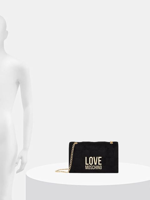 Love Moschino torebka kolor czarny JC4122PP0NKB100A