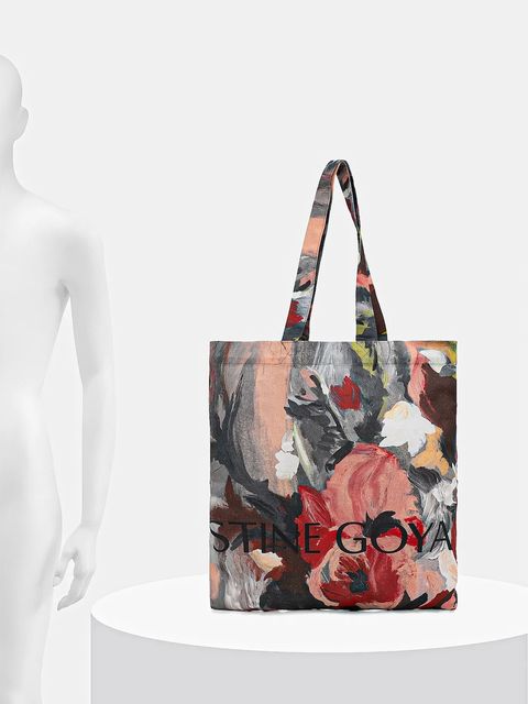 Stine Goya torebka bawełniana kolor szary SG-PS26-A016-2285