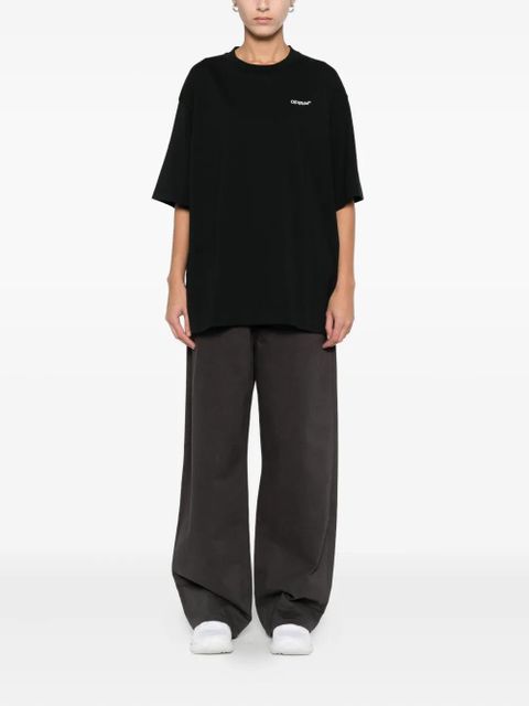 Off-White Half Arrow Skate Logo T-shirt - Black