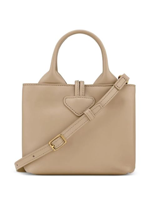 Longchamp xs Le Roseau handle detachable strap tote bag - Neutrals - zdjęcie produktu nr 2