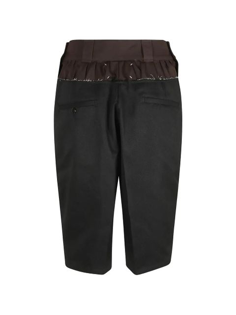 Maison Margiela pleated shorts - Black - zdjęcie produktu nr 2
