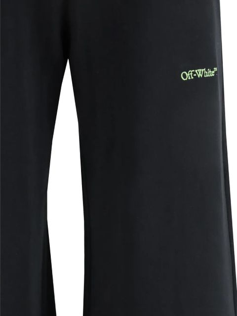 Off-White logo-detail track pants - Black