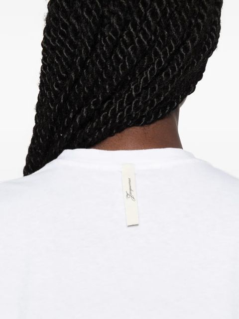 Jacquemus logo-print T-shirt - White