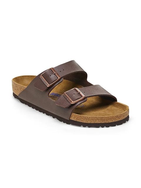 Birkenstock klapki Arizona kolor brązowy 451161