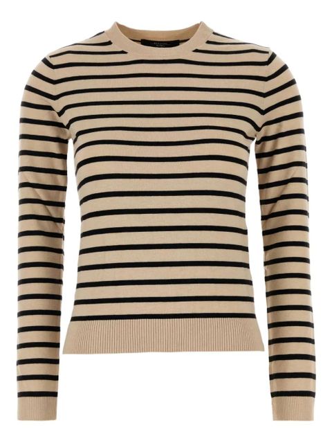 Weekend Max Mara striped-pattern sweater - Neutrals - zdjęcie produktu nr 1