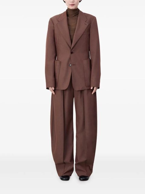 LEMAIRE single-breasted blazer - Brown