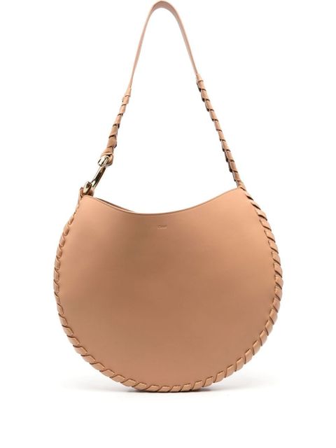 Chloé Moon leather shoulder bag - Neutrals - zdjęcie produktu nr 1