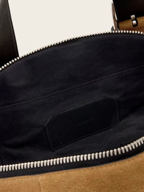 AllSaints torebka zamszowa ARES