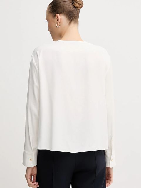 Tommy Hilfiger bluzka damska kolor biały gładka WW0WW47339