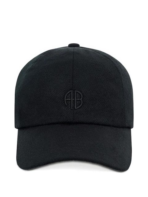 ANINE BING Jeremy logo baseball cap - Black - zdjęcie produktu nr 1