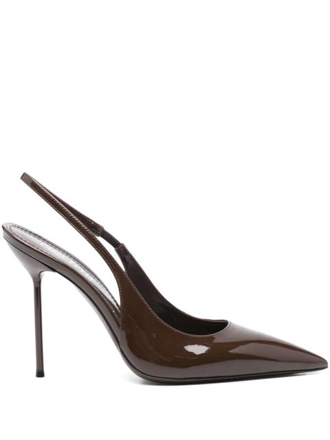 Paris Texas 100mm Lidia slingback pumps - Brown - zdjęcie produktu nr 1
