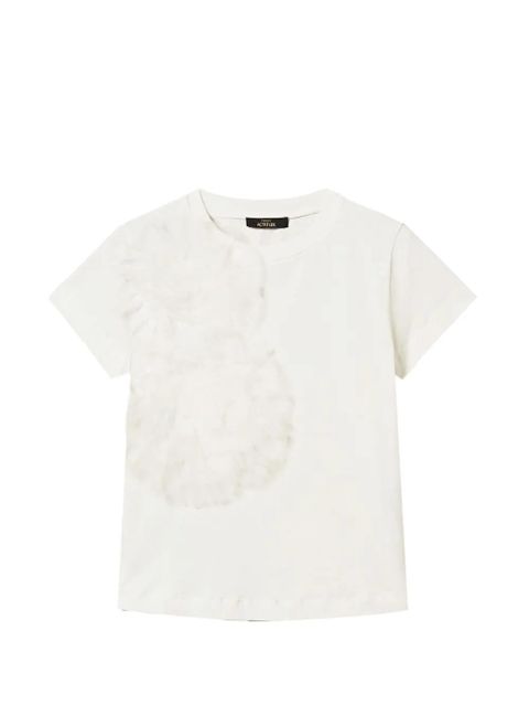 TWINSET tulle T-shirt - White - zdjęcie produktu nr 1