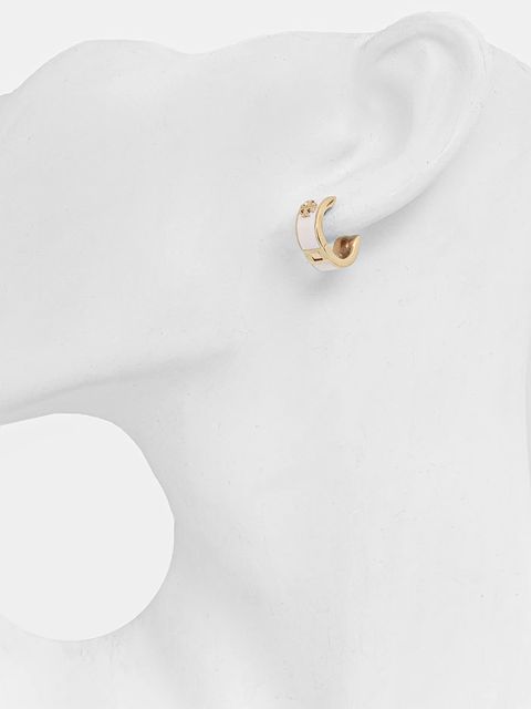 Tory Burch kolczyki Kira Huggie 171094-650