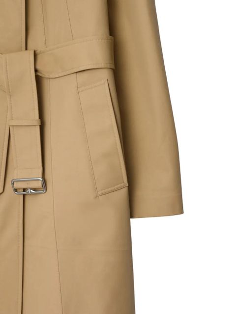 Burberry bonded cotton trench coat - Neutrals - zdjęcie produktu nr 2