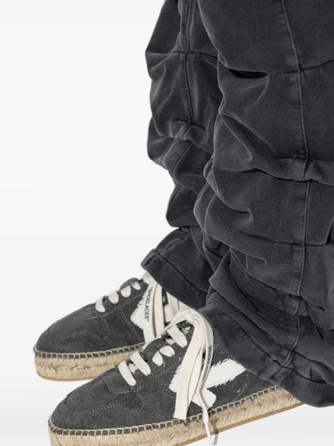 Off-White Arrows frayed sneakers - Grey
