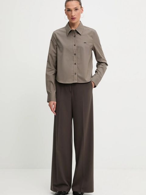 Miss Sixty koszula z domieszką jedwabiu - zdjęcie produktu nr 1