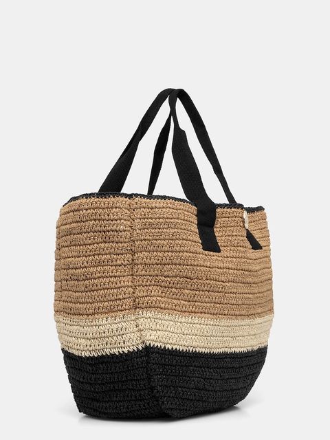 United Colors of Benetton torebka kolor beżowy 61LB1Y01W