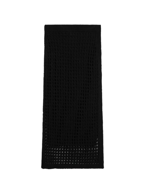 Max Mara crochet-knit skirt - Black - zdjęcie produktu nr 1