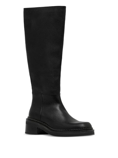 Copenhagen zip-fastening knee-high boots - Black