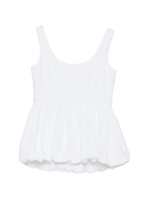Róhe Voluminous Peplum top - White - zdjęcie produktu nr 1
