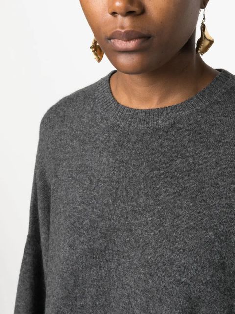 LouLou de Saison Anaa cashmere crew-neck jumper - Grey - zdjęcie produktu nr 2