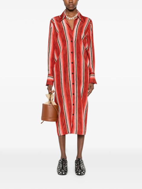 Proenza Schouler Amira midi dress - Red - zdjęcie produktu nr 2