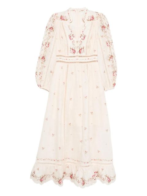 ZIMMERMANN Patience floral maxi dress - Neutrals - zdjęcie produktu nr 1