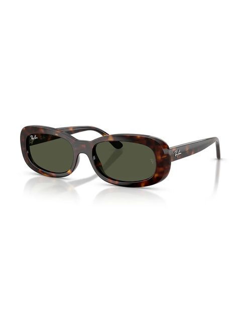 Ray-Ban okulary przeciwsłoneczne damskie kolor czarny 0RB2221