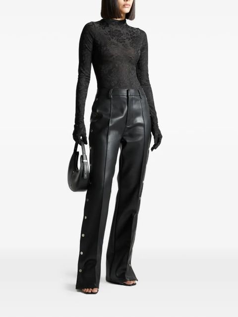 Manière De Voir Toy floral long-sleeve blouse - Black - zdjęcie produktu nr 2