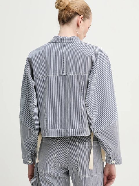 MUNTHE kurtka jeansowa bawełniana FAMKE