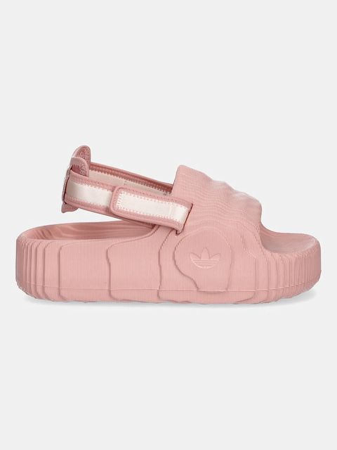 adidas Originals klapki Adilette 22 XLG damskie kolor różowy na platformie JQ3275 - zdjęcie produktu nr 2