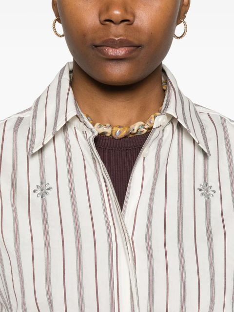 Golden Goose striped shirt - Neutrals