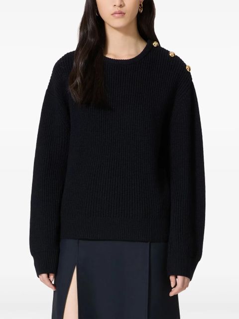 Valentino Garavani wool sweater - Black - zdjęcie produktu nr 2