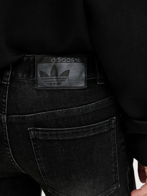 adidas Originals jeansy Slim Denim damskie medium waist KE9802