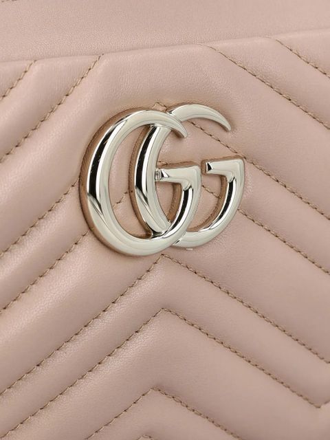 Gucci small GG Marmont shoulder bag - Neutrals