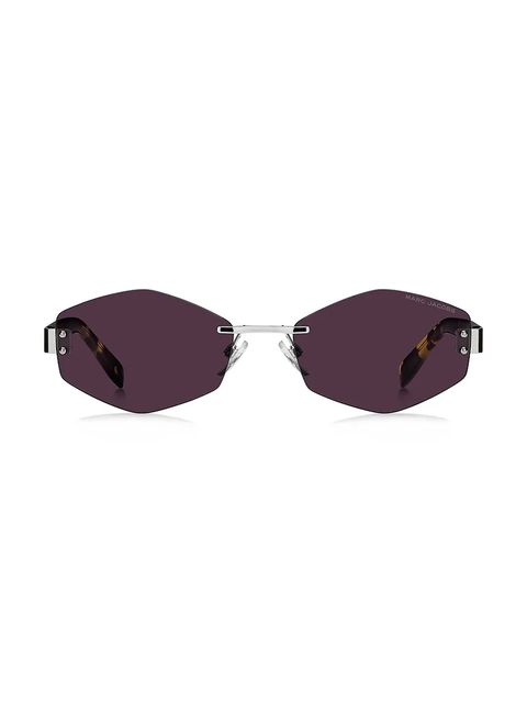 Marc Jacobs okulary przeciwsłoneczne damskie kolor srebrny MARC 496/S AIR