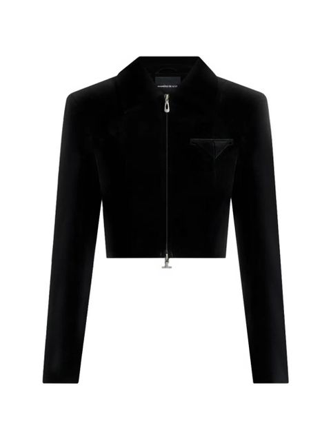 Manière De Voir Adina cropped jacket - Black - zdjęcie produktu nr 1