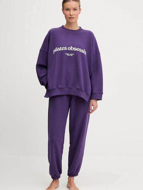 JOYINME bluza Kind damska kolor fioletowy z nadrukiem Kind - zdjęcie produktu nr 2