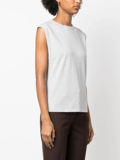 LouLou de Saison sleeveless Pima-cotton top - Grey - zdjęcie produktu nr 2