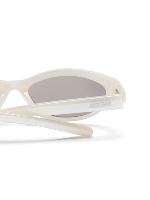 Jacquemus cat-eye sunglasses - Neutrals