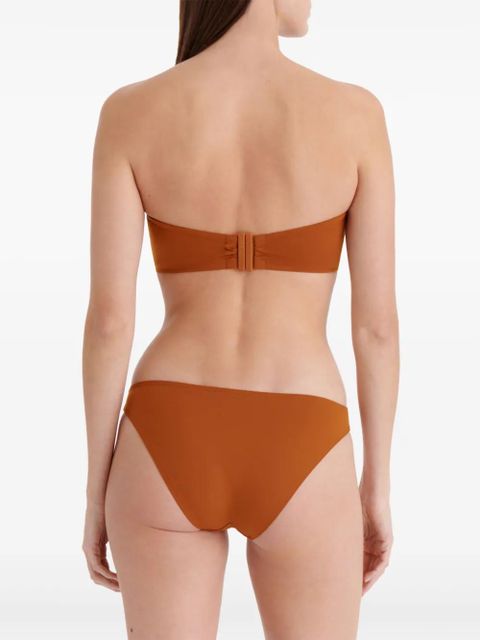 ERES Show bandeau bikini top - Brown