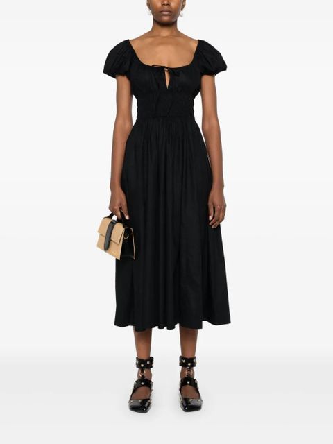 DÔEN Quinn midi dress - Black - zdjęcie produktu nr 2