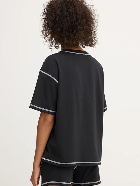 HUGO piżama damska kolor czarny 50543530